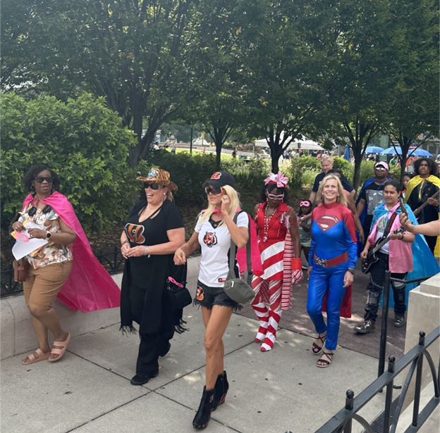 Back to School Fest community event with local families